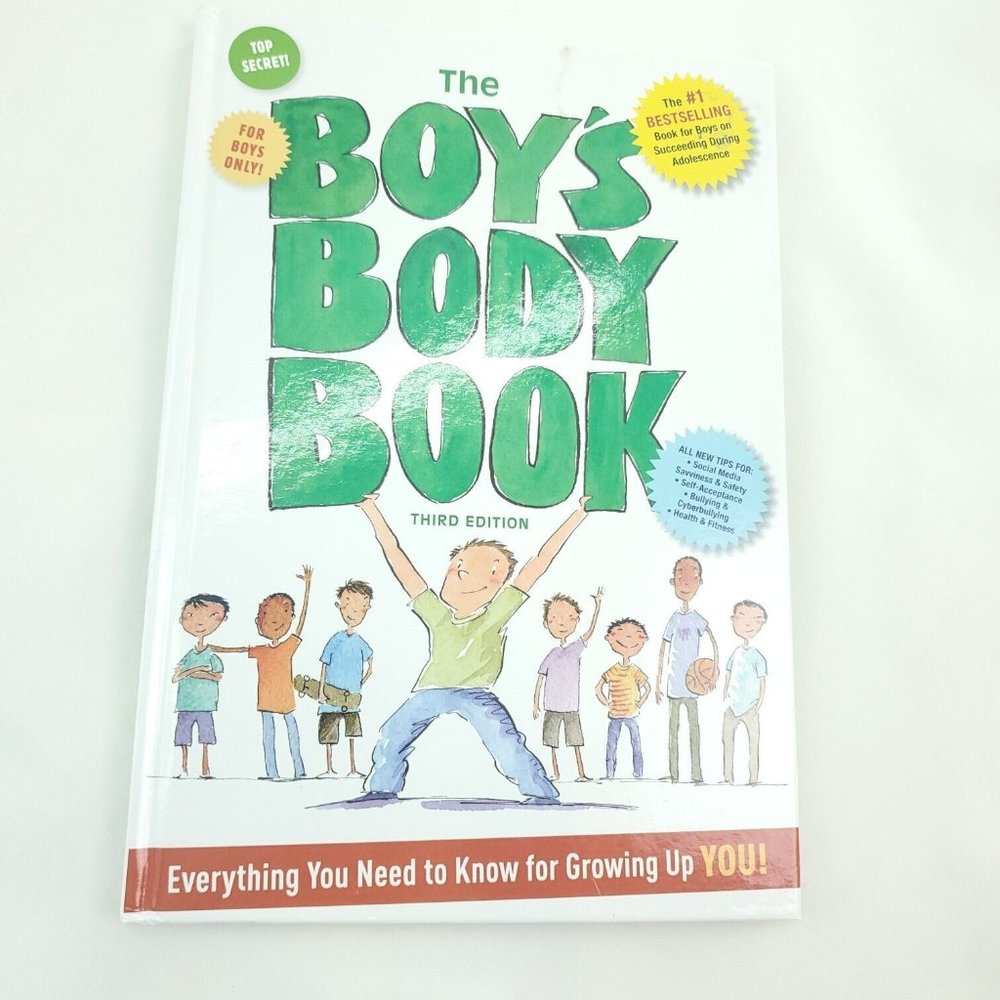 The Boys Body Third Edition Dunham/Bjorkman Appleseed Press Hardcover Book